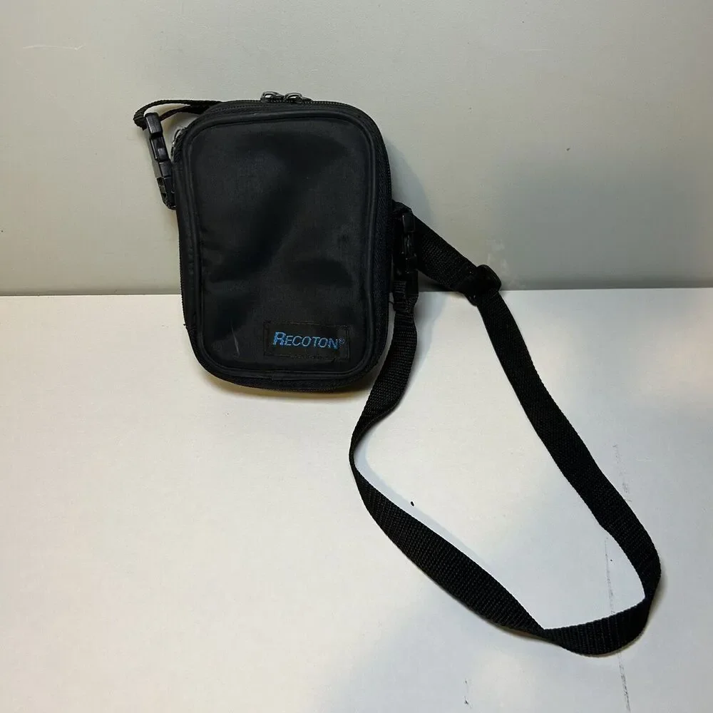 Recoton Vintage Camera Case Pouch Bag Black 8